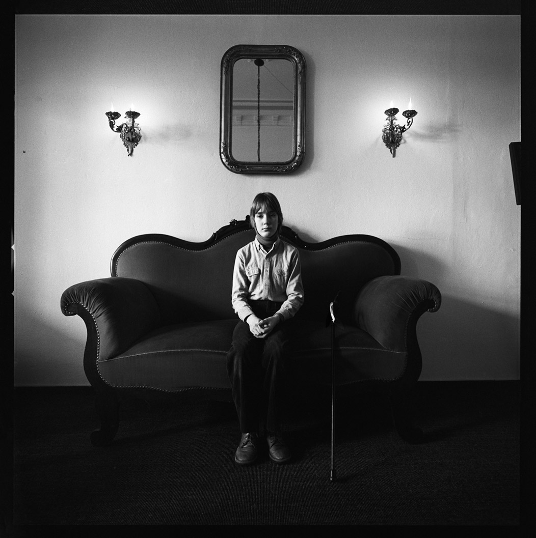 Oliver Wolleh at photos shooting with Lil Picard, 1979 - photographed by Lothar Wolleh