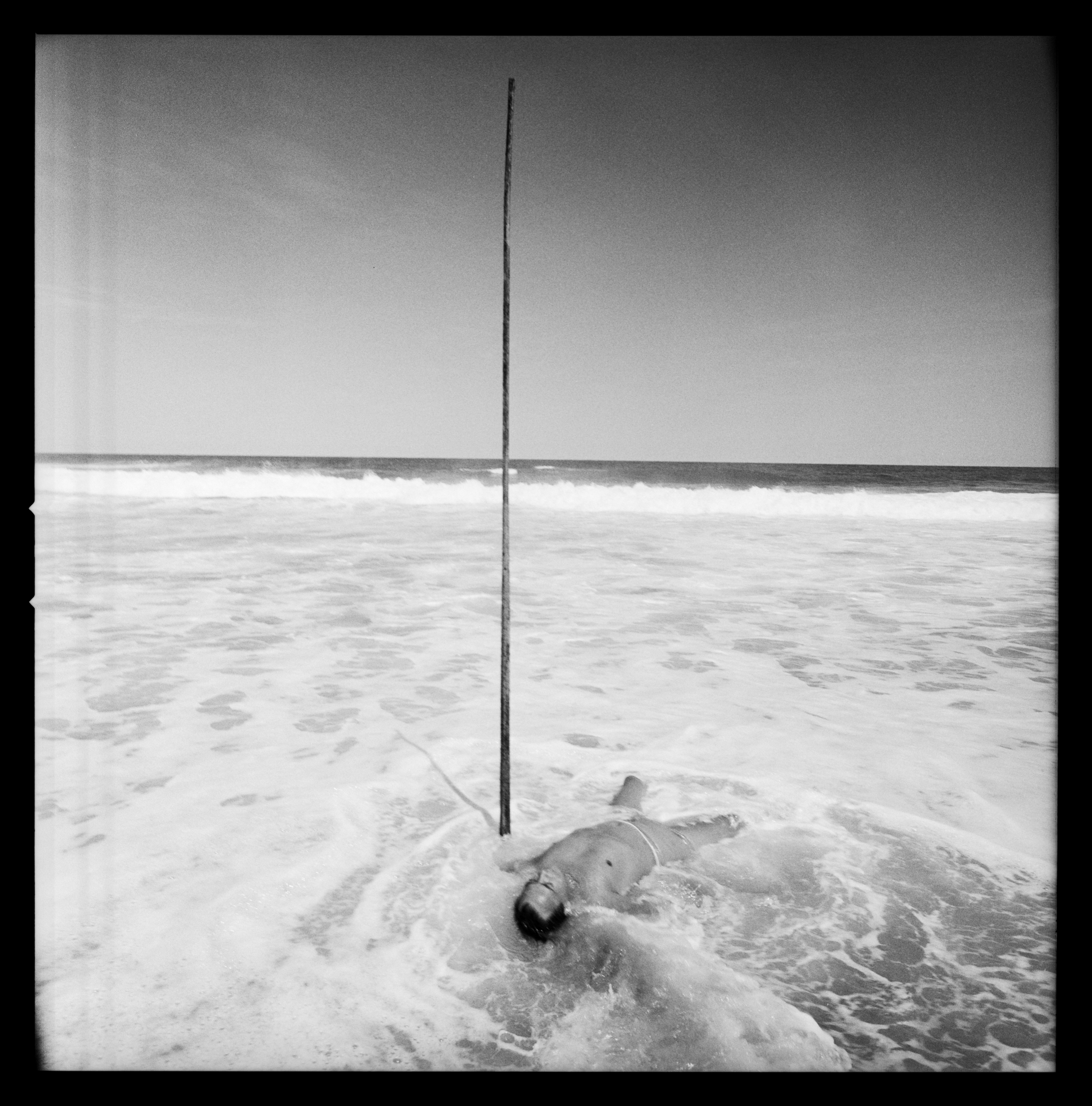 Photo: Lothar Wolleh, Günther Uecker, Equator Line, Amazon River Estuary, Brazil, 1971
