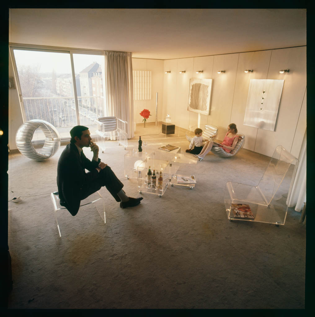 Lothar Wolleh´s apartment end of the 1960th